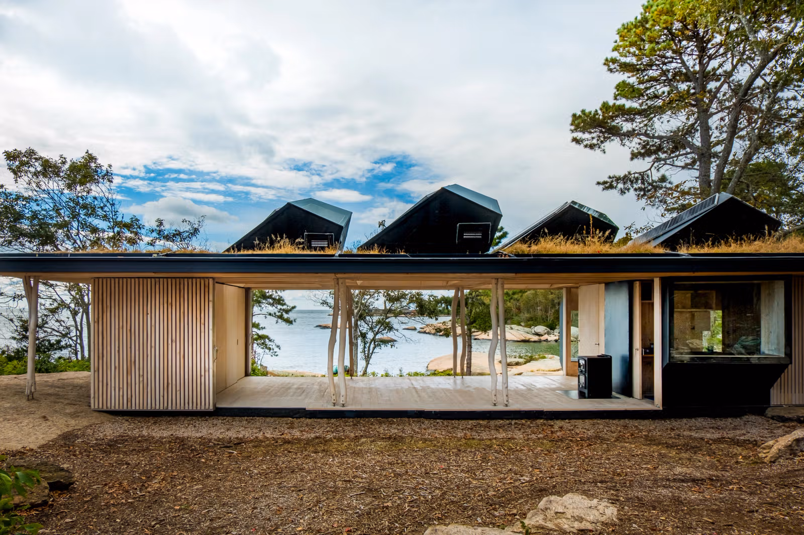 Stylish ADU interior with natural light and modern fixtures